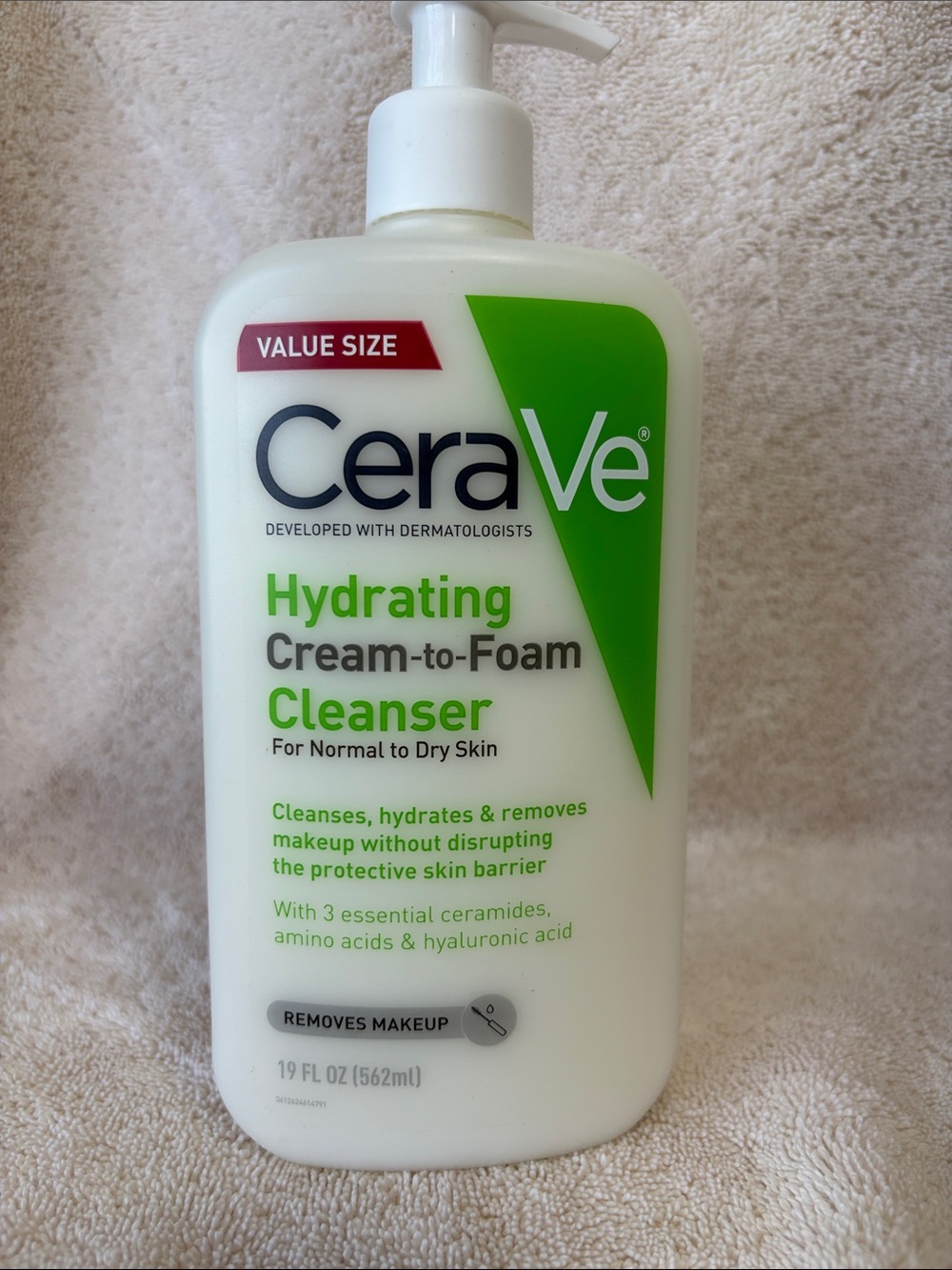 CeraVe Hydrating Cream-to-Foam Cleanser